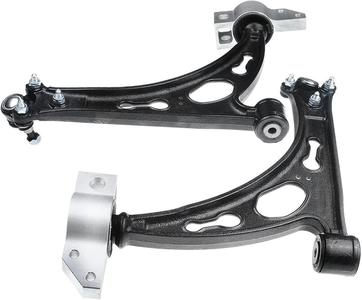 Frankberg 2x Querlenker + 2x Traggelenk Vorne Kompatibel mit Golf Plus 5M1 521 All Motoren 2004-2013