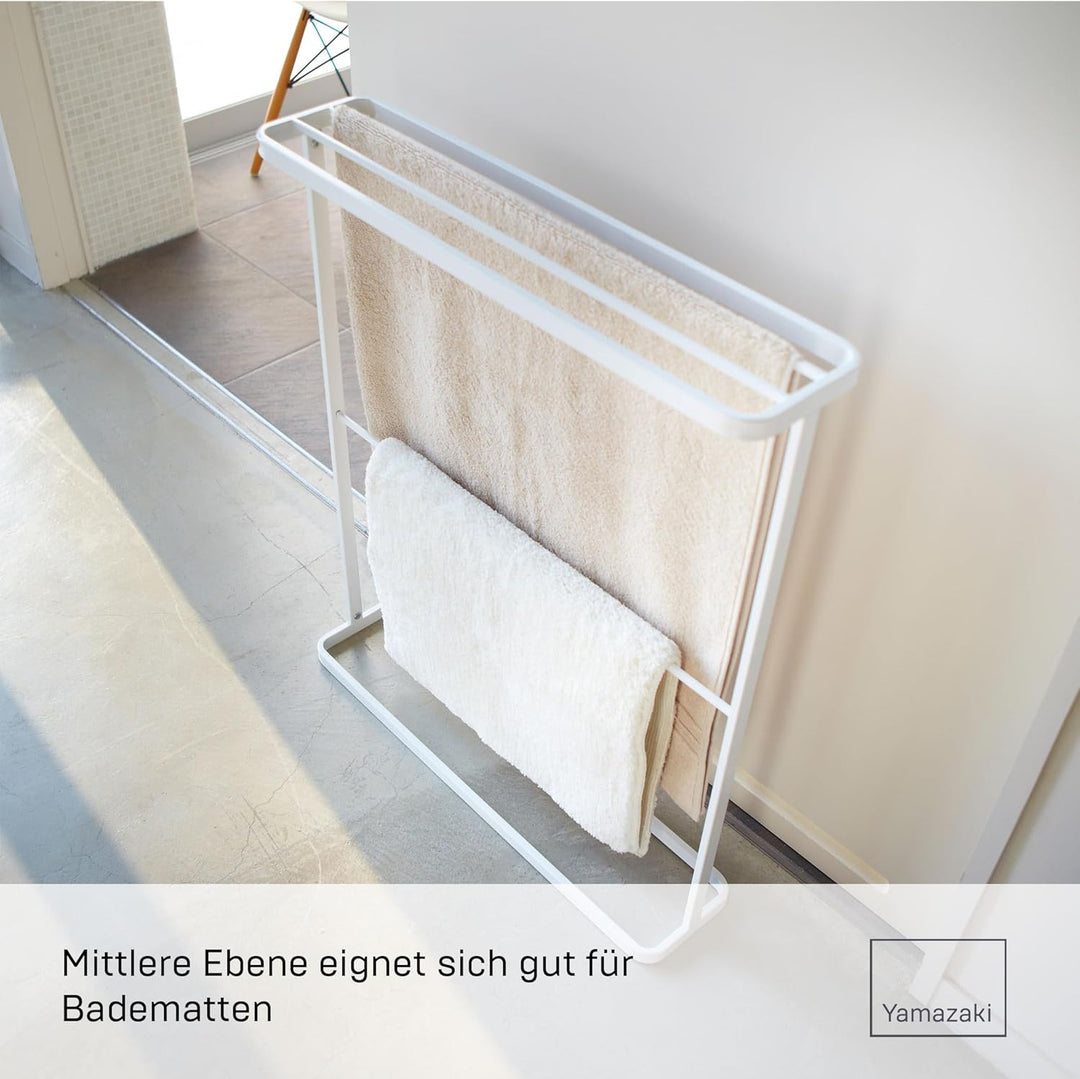 Bath Towel Hanger - Tower - white One Size Weiss, One Size Weiss