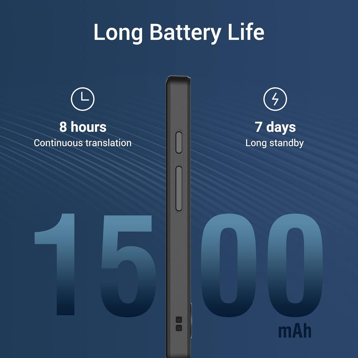 ANFIER Offline Sprachübersetzer [Neuester AI-Sprachübersetzer - W12] 144 Sprachen und Akzente mit 3,