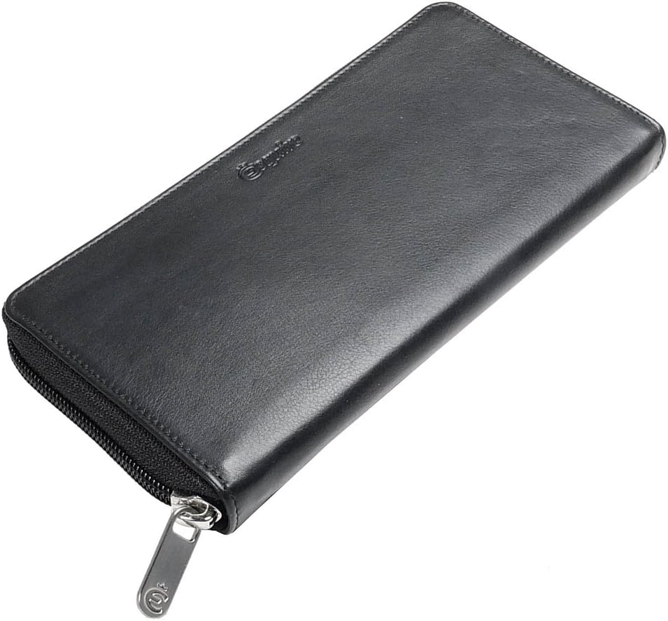 Esquire New Silk - Geldbörse 15cc 19 cm black Schwarz, Schwarz