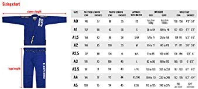 Venum Contender Evo Brazilian Jiu Jitsu Gi/Anzug A5 Königsblau, A5 Königsblau