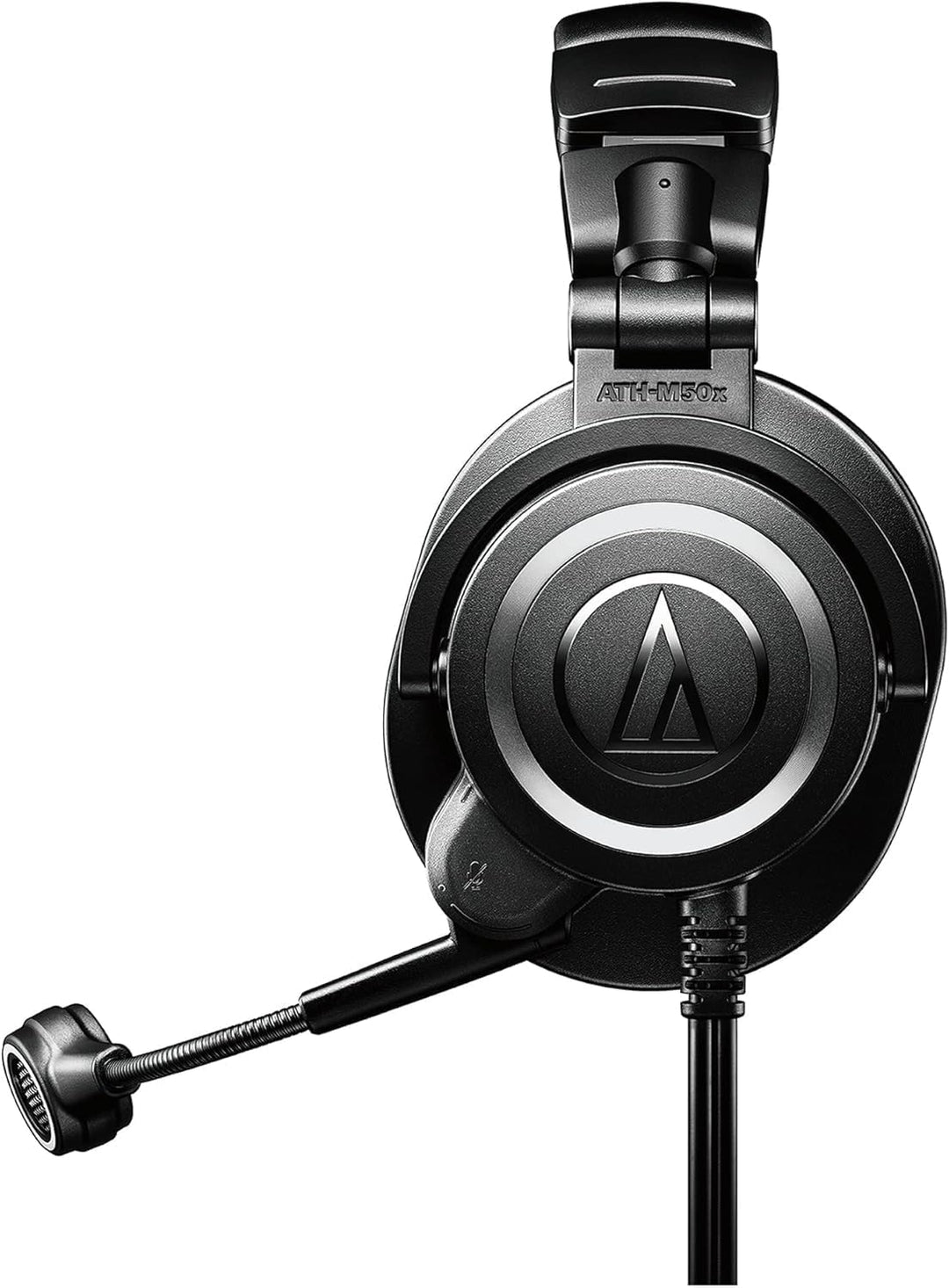 Audio-Technica M50xSTS StreamSet Streaming Headset mit XLR-Anschluss Schwarz, XLR