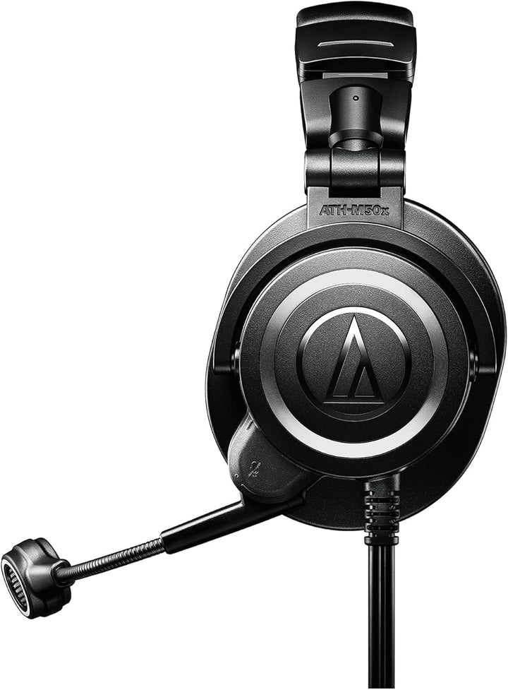 Audio-Technica M50xSTS StreamSet Streaming Headset mit XLR-Anschluss Schwarz, XLR