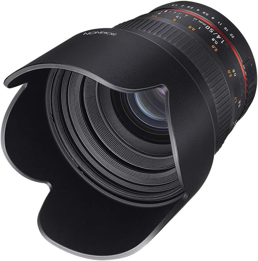 Rokinon 50 mm F1.4 Objektiv für Nikon Digital SLR, Nikon