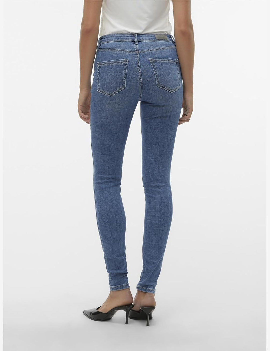 VERO MODA Damen Jeanshose XS / 32L Medium Blue Denim, XS / 32L Medium Blue Denim
