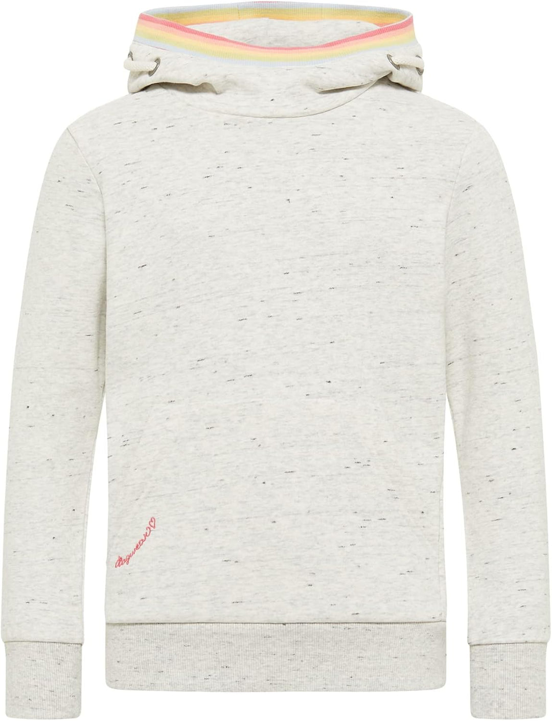 Ragwear Mädchen Sweatshirt Madlenka Sweater Hoodie mit Kapuze Pullover Sweat 128 Weiss, 128 Weiss