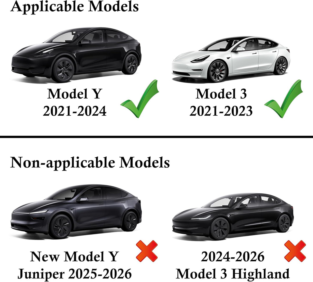 USB-Hub-Ladegerät für Tesla Model 3 2021-2023 & Model Y 2021-2024 mit Zwei 27W Type-C Schnelles Aufl