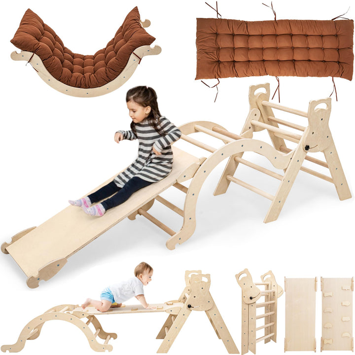 Yrthe Voitom Klettergerüst Indoor Geschenke Junge Mädchen - Montessori Spielzeug ab 1.5 2+ Jahre Jun