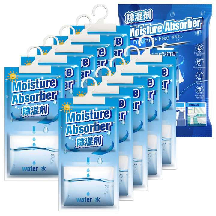 CONOPU 10 Packungen x 248g(2.5KG) Hänge-Luftentfeuchter, Luftentfeuchter Granulat, Befreien Sie sich
