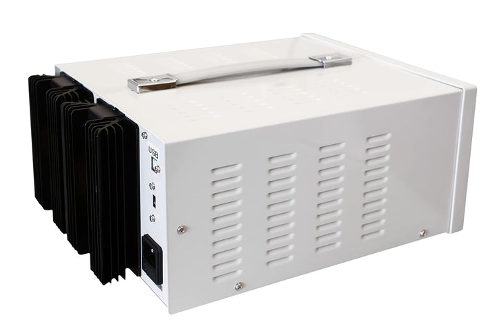 PeakTech 6075 - Linear geregeltes Netzgerät mit 2 Ausgängen & USB, Doppel Labornetzgerät 0-30V / 0-5