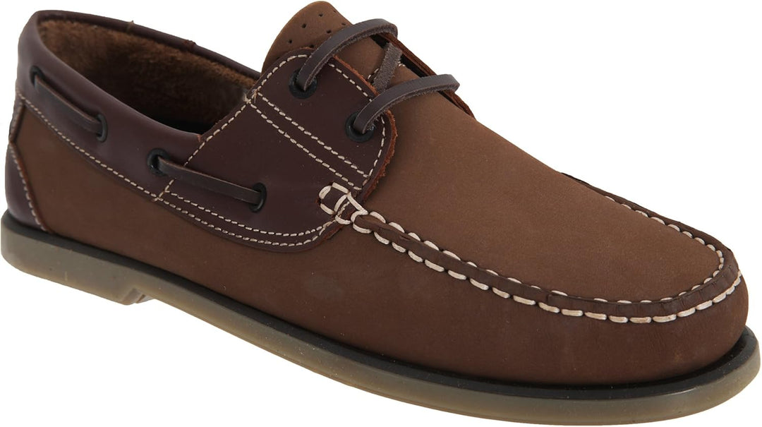 DEK Boat Shoes Boys 39 1/3 EU Braun, 39 1/3 EU Braun