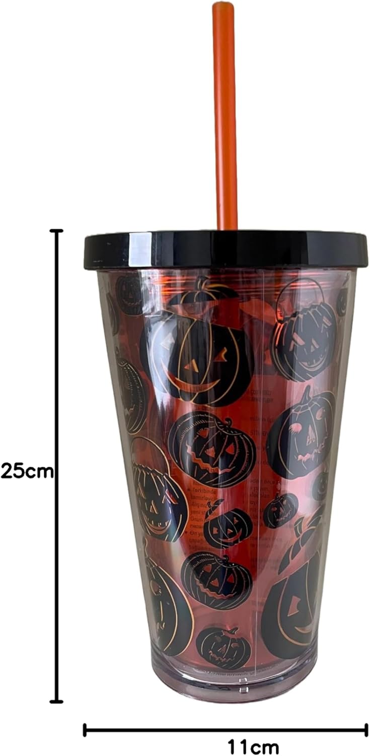 STARBUCKS Grande Pumpkin Tumbler für Halloween, limitierte Auflage, 473 ml