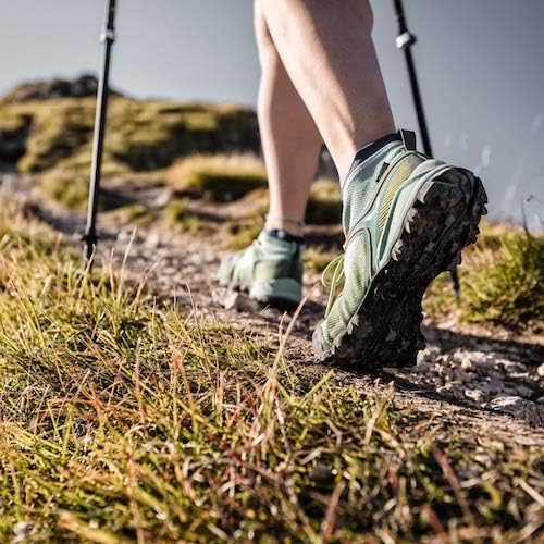 Salewa Herren Ms Alp Trainer Mid GTX Trekking-&amp; Wanderstiefel 39 EU Ombre Blue Fluo Orange, 39 EU Om