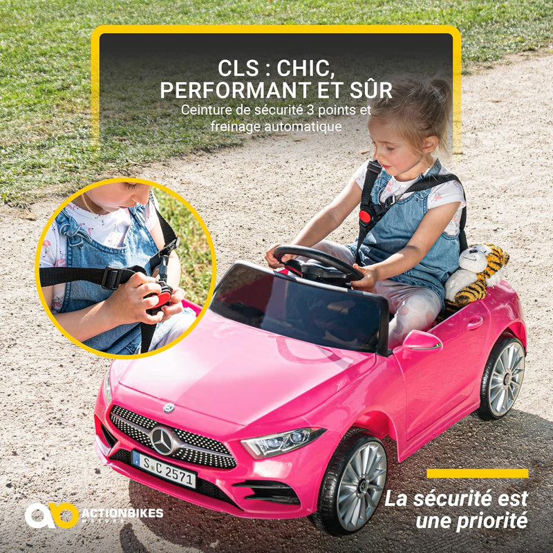 Actionbikes Motors Kinder Elektroauto Mercedes Benz CLS 350 - Lizenziert - Rc 2,4 Ghz Fernbedienung