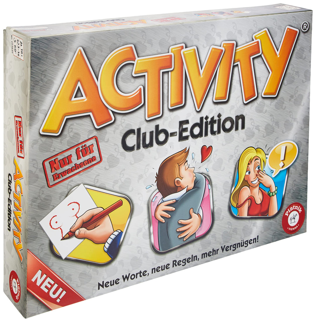 Piatnik Deutschland 6038 - Activity Club Edition ab 18 Jahren Activity Club 18+, Activity Club 18+