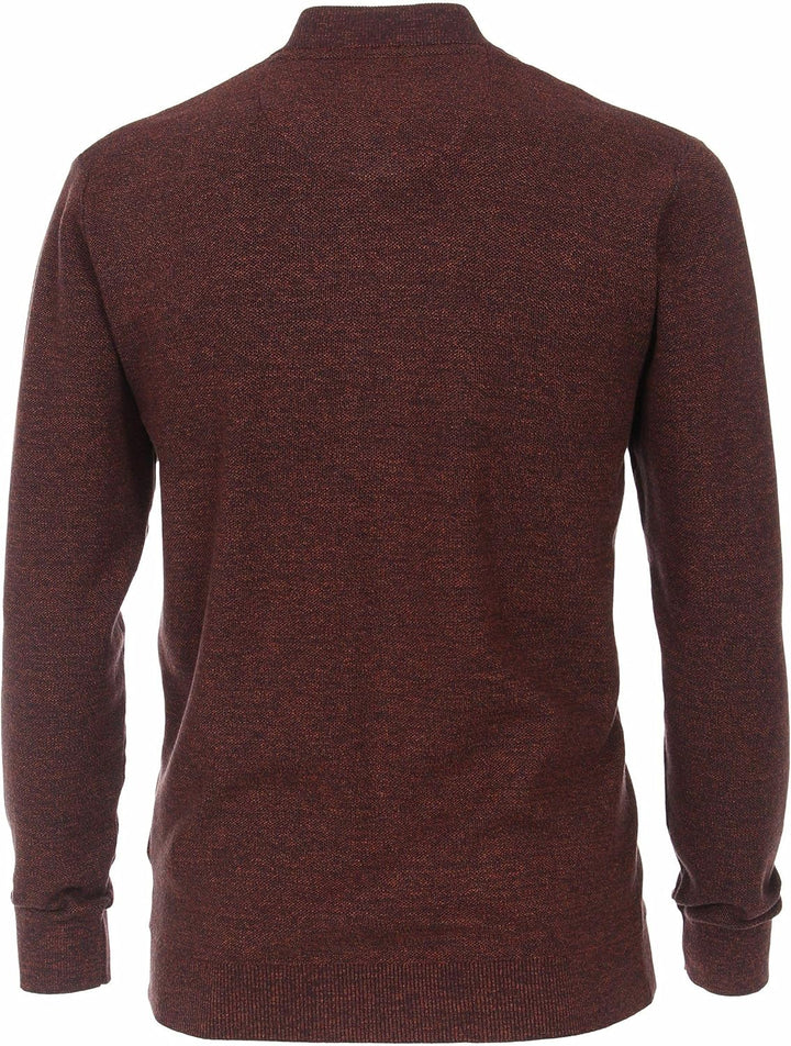 CASAMODA Strickjacke Uni Standard M Dunkelorange, Standard M Dunkelorange
