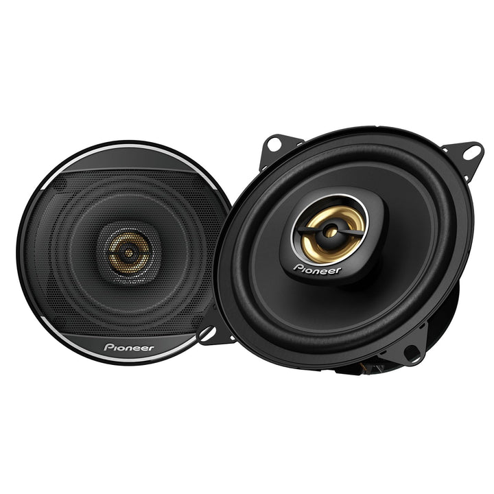 Pioneer TS-A1081F 10 cm 2-Weg-Koaxial-Lautsprecher Set mit 2 Lautsprechern (je 230 W max., 50 W Sinu