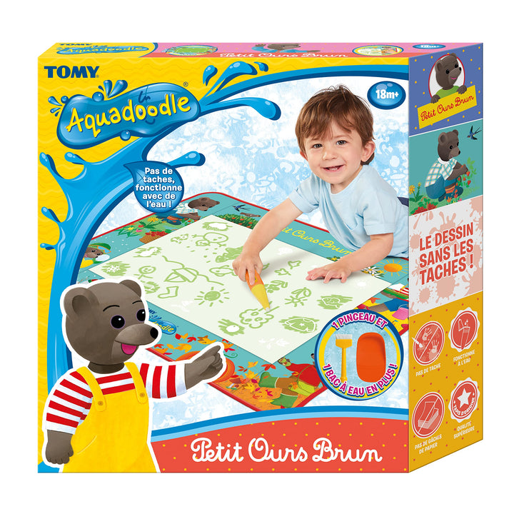AquaDoodle Petit Our Brun, Wassermalteppich, Riesenmotiv