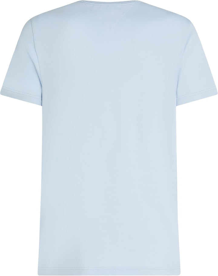Tommy Hilfiger Herren Kurzarm T-Shirts XS Blue (Breezy Blue), XS Blue (Breezy Blue)