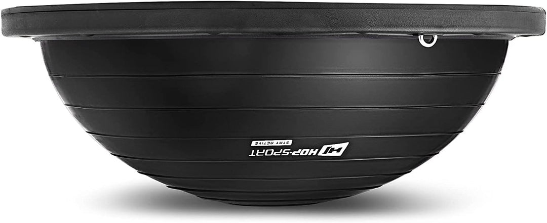 Hop-Sport Balance Ball HS-L058B Balancetrainer Gymnastikball mit Expander & Pumpe für Fitness, Stabi