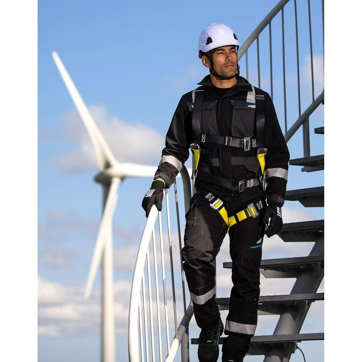 Portwest - Ultra 3 Point Full Body Fall Arrest Harness - Red - XL-2XL XL-XXL schwarz/orange, XL-XXL