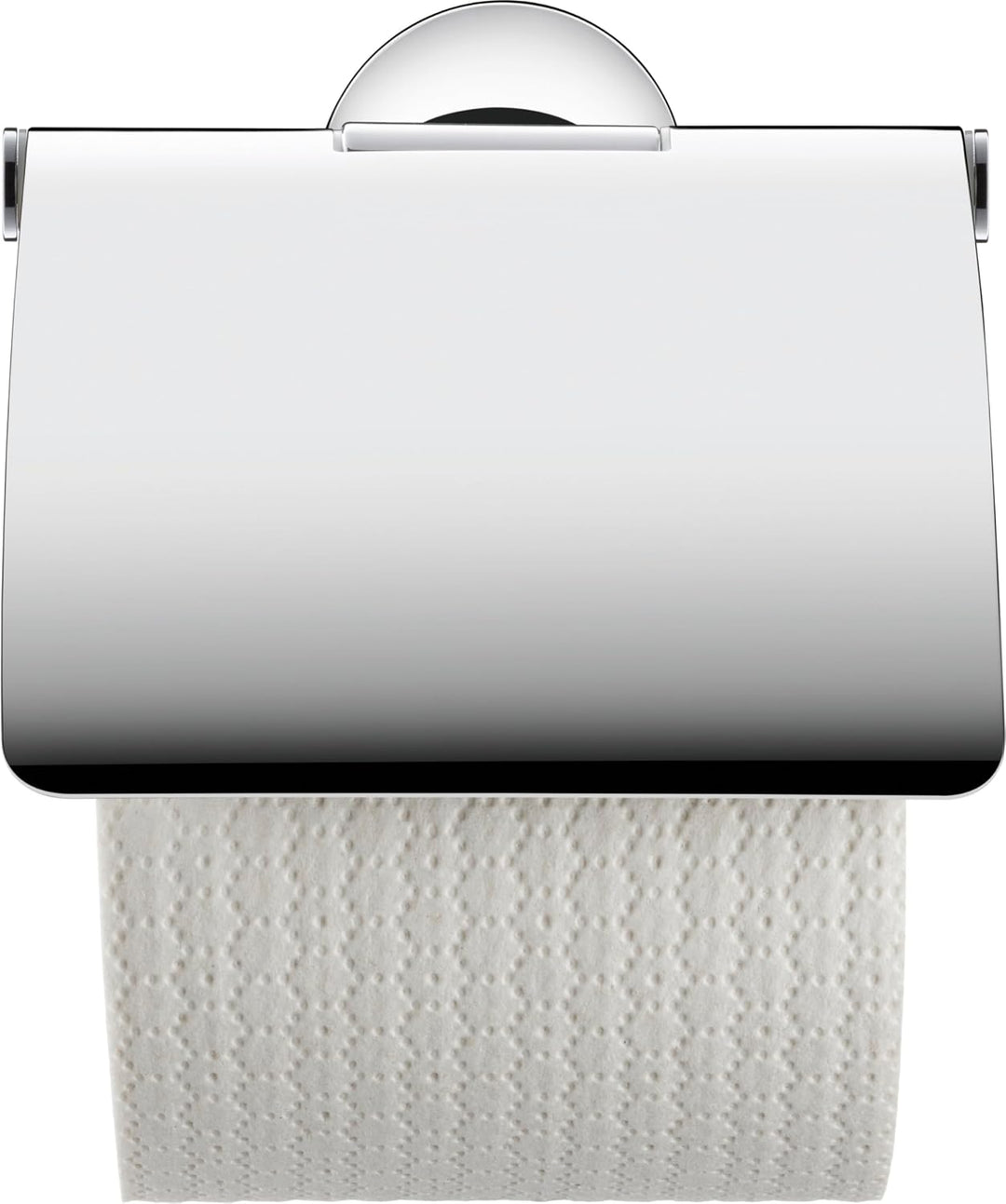 Duravit Papierrollenhalter Starck T, für 1 Rolle, Wandmontage, Chrom mit Deckel für 1 Rolle