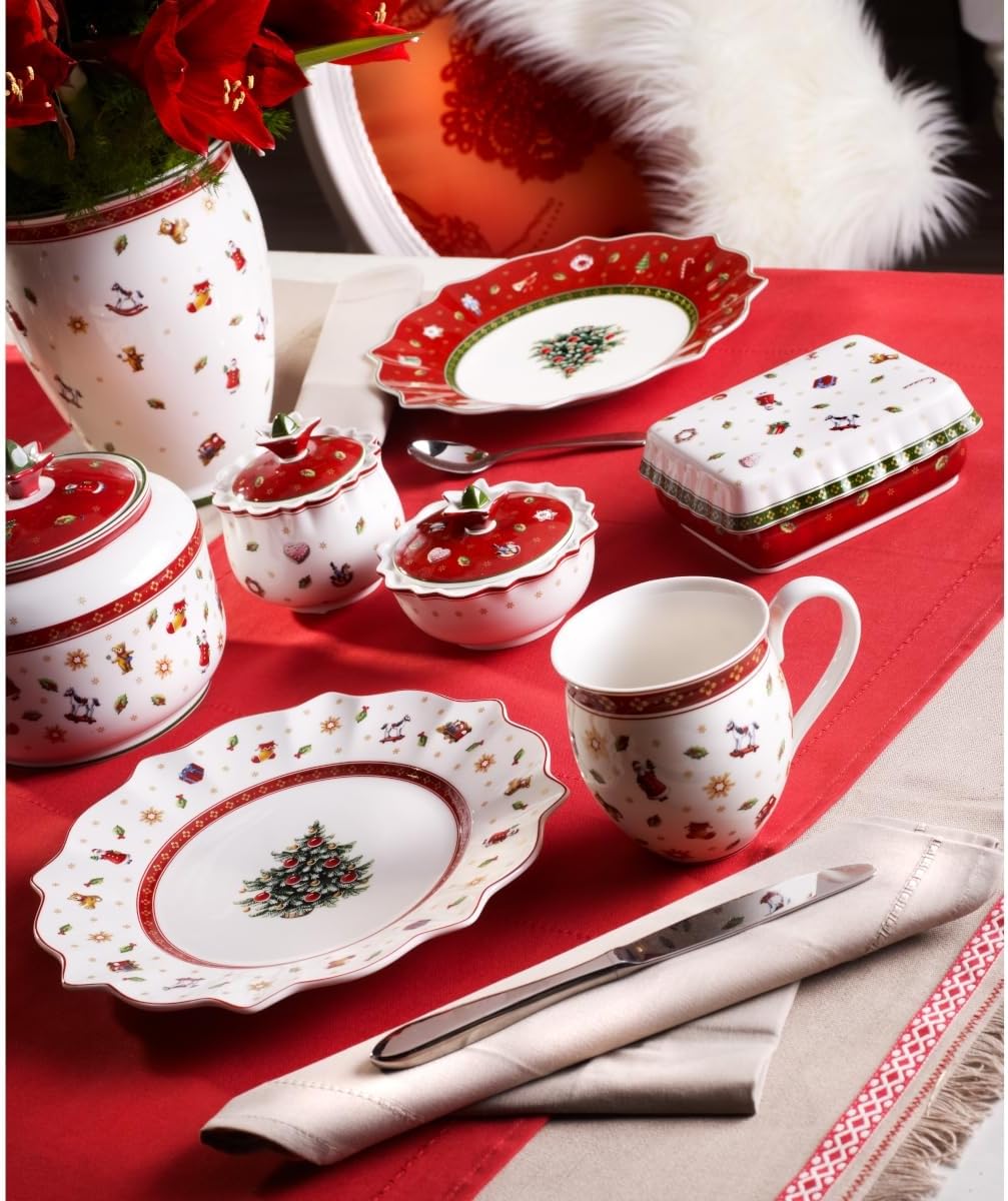 Villeroy & Boch Toy's Delight Frühstücksteller rot 24 cm Set6