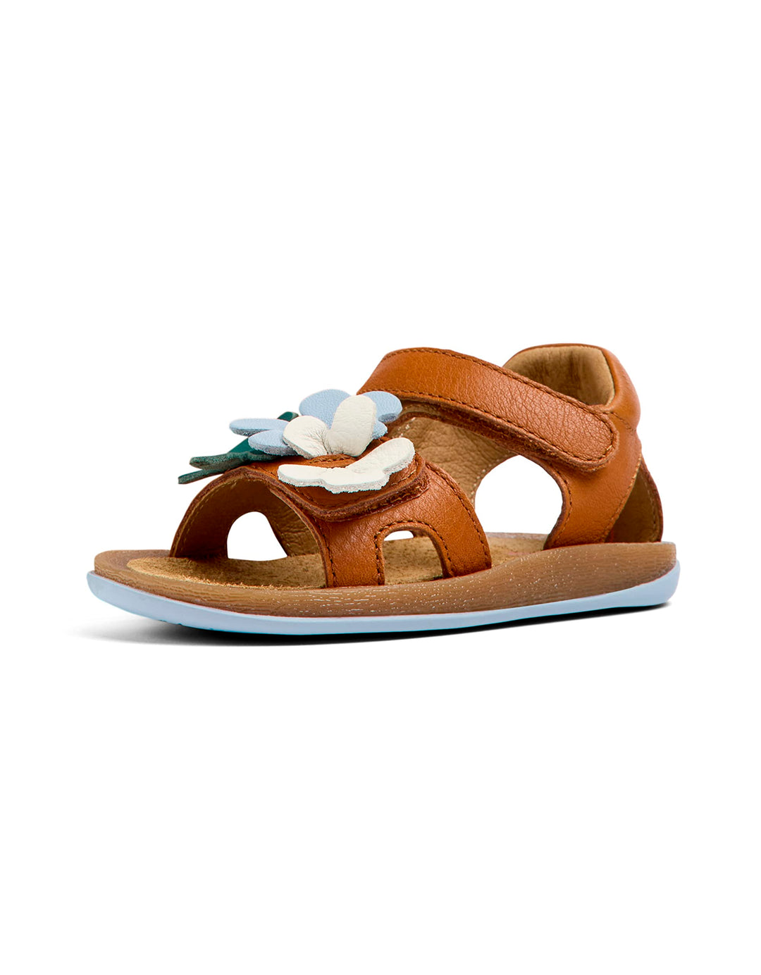 Camper Baby-Mädchen Bicho K800523 Flat Sandal 21 EU Braun 002 Tws, 21 EU Braun 002 Tws
