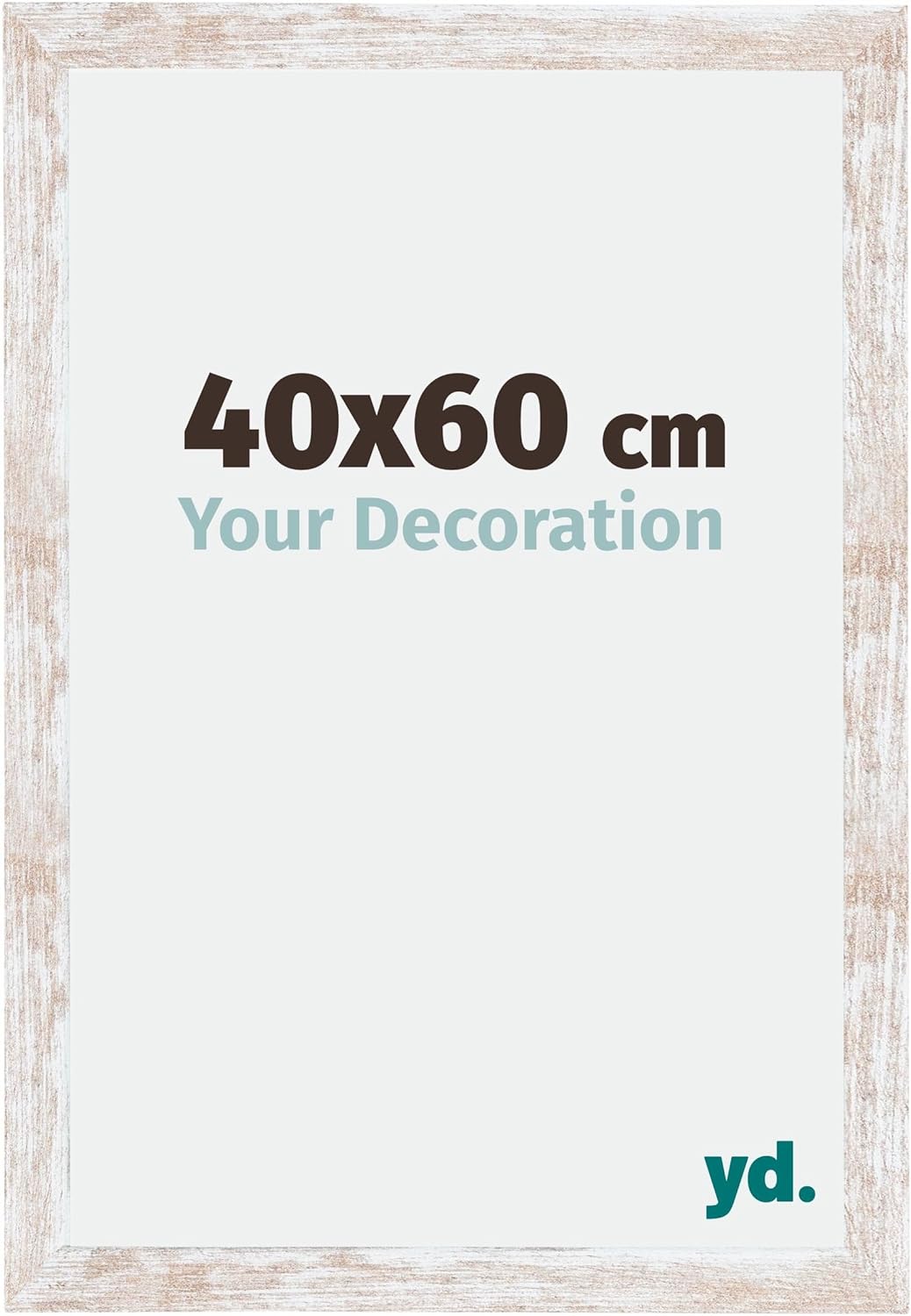 yd. Your Decoration - Bilderrahmen 40,00x60,00 cm - Bilderrahmen aus MDF mit Acrylglas - Antireflex
