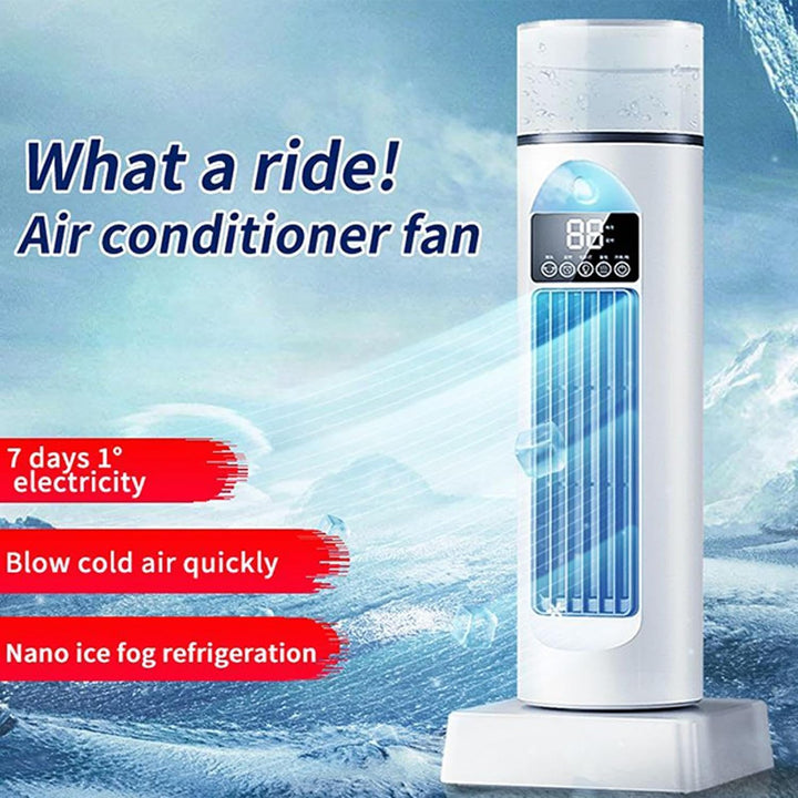 Turm Klimaanlage,Turmventilator Mit Wasserkühlung,Cool Air Lüfter Für Schlafzimmer, Ruhige Oszillier