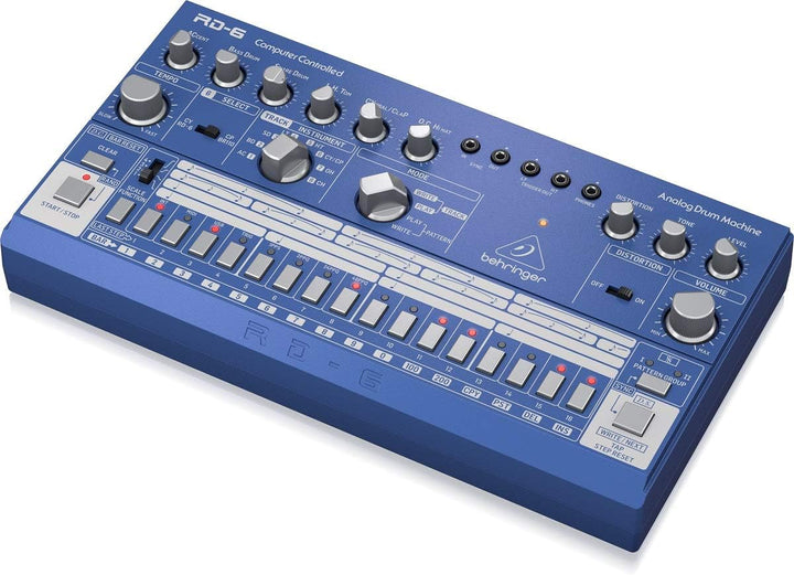 Behringer RD-6-BU Blau RHYTHM DESIGNER RD-6 Single, Blau RHYTHM DESIGNER RD-6 Single