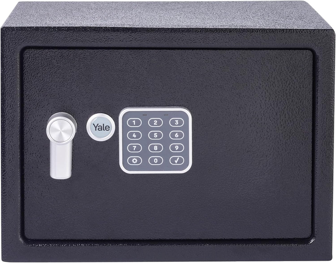 Yale Elektronischer Tresor - Medium - YSV/250/DB2 - Standardsicherheit - Schwarz Black Medium New Ve