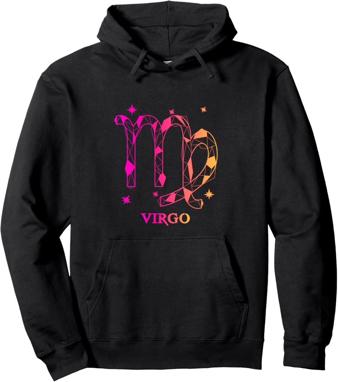 Sternzeichen Jungfrau Pullover Hoodie