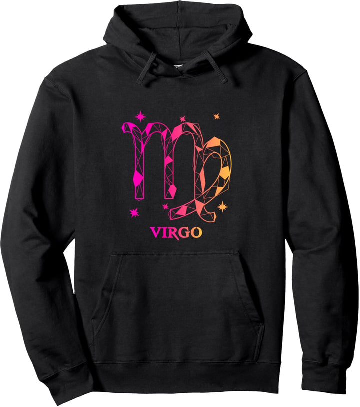 Sternzeichen Jungfrau Pullover Hoodie