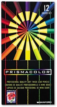 Prismacolor PC952 Premier Pencils Set 12 Coloured,120W x 19D x 260H mm 12 Stück (1er Pack), 12 Stück