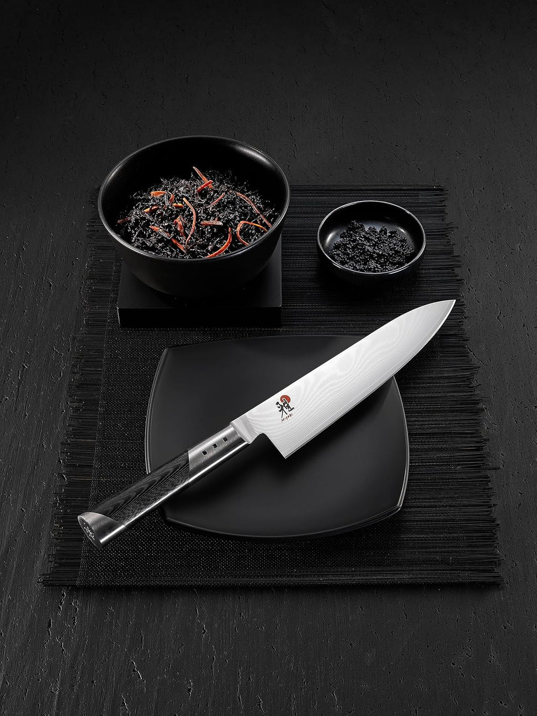 MIYABI 7000D Shotoh Spickmesser, Klingenlänge: 13 cm, Spitzes Klingenblatt, Rostfreier Spezialstahl/