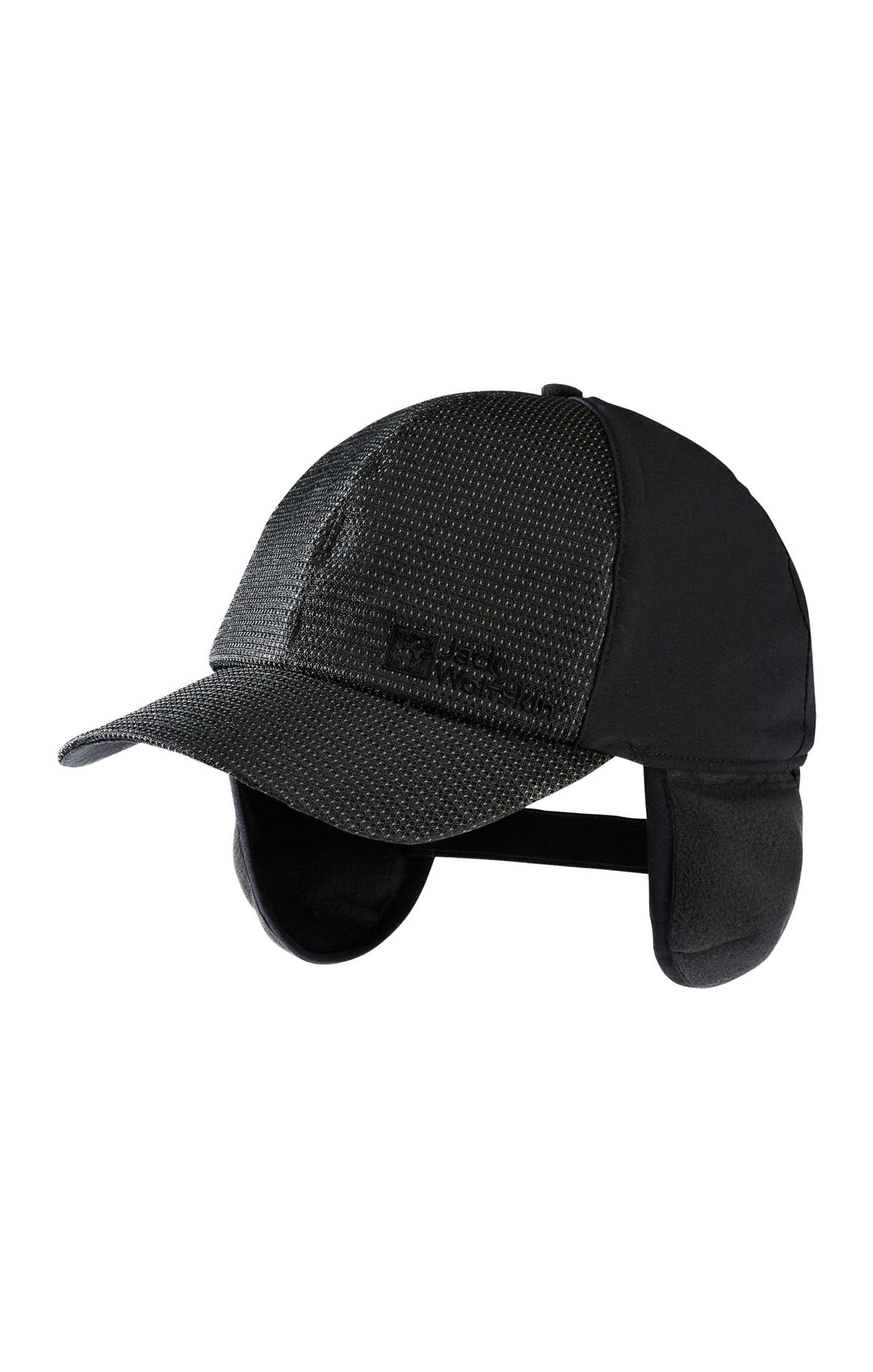 Jack Wolfskin Night Hawk Shield Cap Einheitsgrösse Schwarz, Einheitsgrösse Schwarz