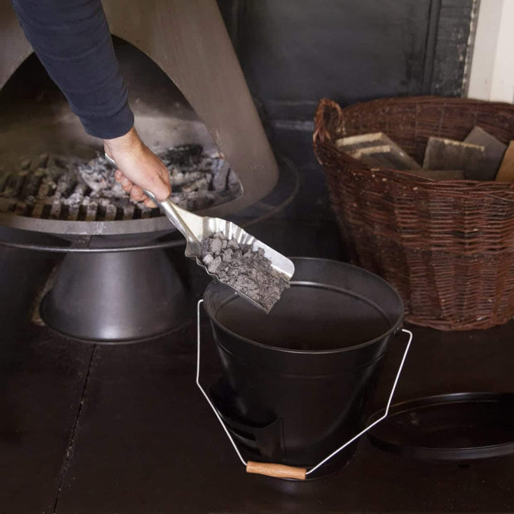 Esschert Design ff288 Ascheneimer mit Schaufel,