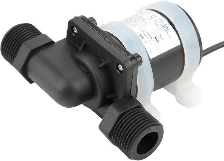AUNMAS Booster-Wasserpumpe, JT-750 700L/H Mini DC Wasserumwälzpumpe mit Geringem Geräuschpegel und E