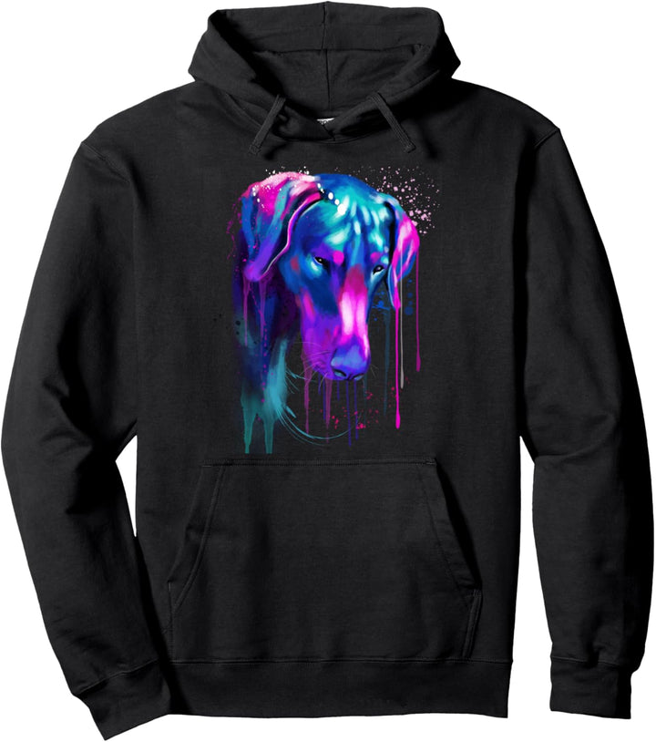 Dobermann Hund für eine Dobermann Mama Pullover Hoodie