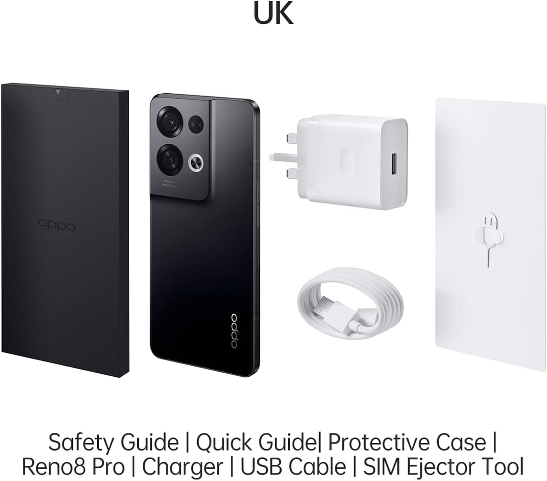 OPPO Reno8 Pro Smartphone, MediaTek Dimensity 8100-MAX 5G, 6,7 Zoll (17 cm) 120 Hz AMOLED-Bildschirm