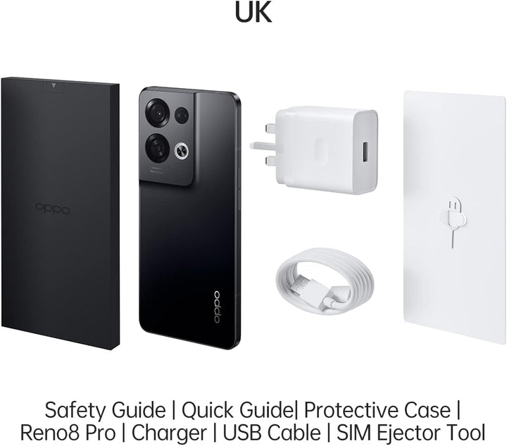 OPPO Reno8 Pro Smartphone, MediaTek Dimensity 8100-MAX 5G, 6,7 Zoll (17 cm) 120 Hz AMOLED-Bildschirm