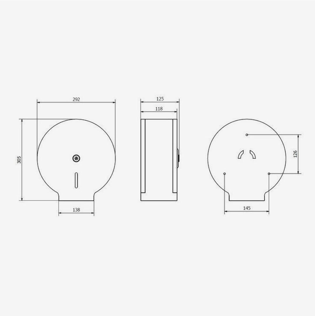 Jofel AE13300 - TOILETTENPAPIERSPENDER GROSS CLÁSICA