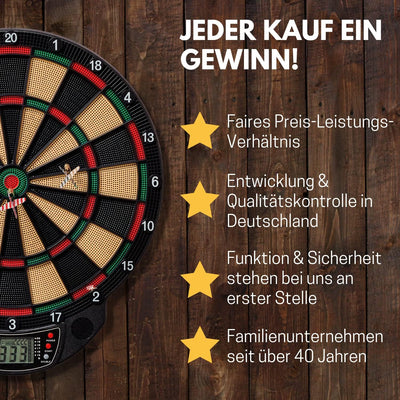 Best Sporting Dartscheibe elektronisch Oxford Evolution I Dartscheibe elektronisch mit LED-Anzeigen