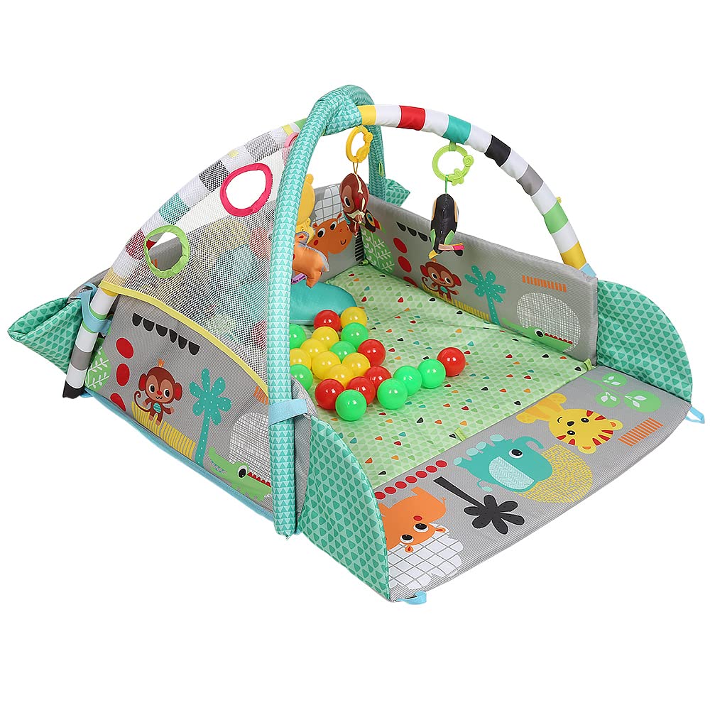 Baby Spielbogen Baby Spieldecke mit Musik & Lichtern ，Pädagogisches Spielzeug für Baby & Kleinkinder