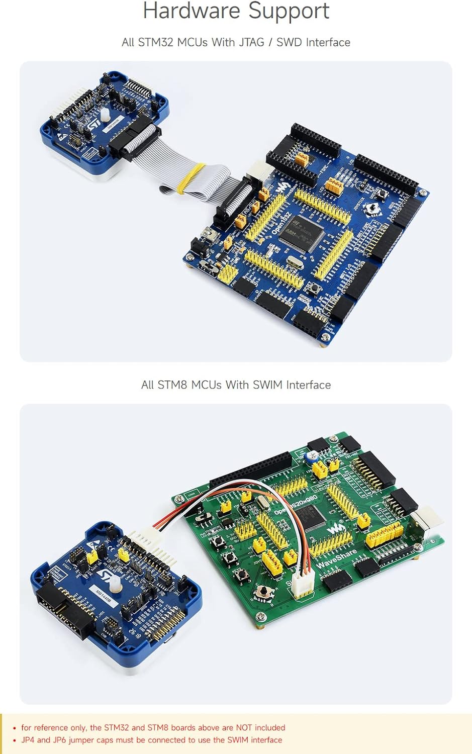 Waveshare STLINK-V3SET Modular in-Circuit Debugger and Programmer for STM32/STM8 Microcontrollers St