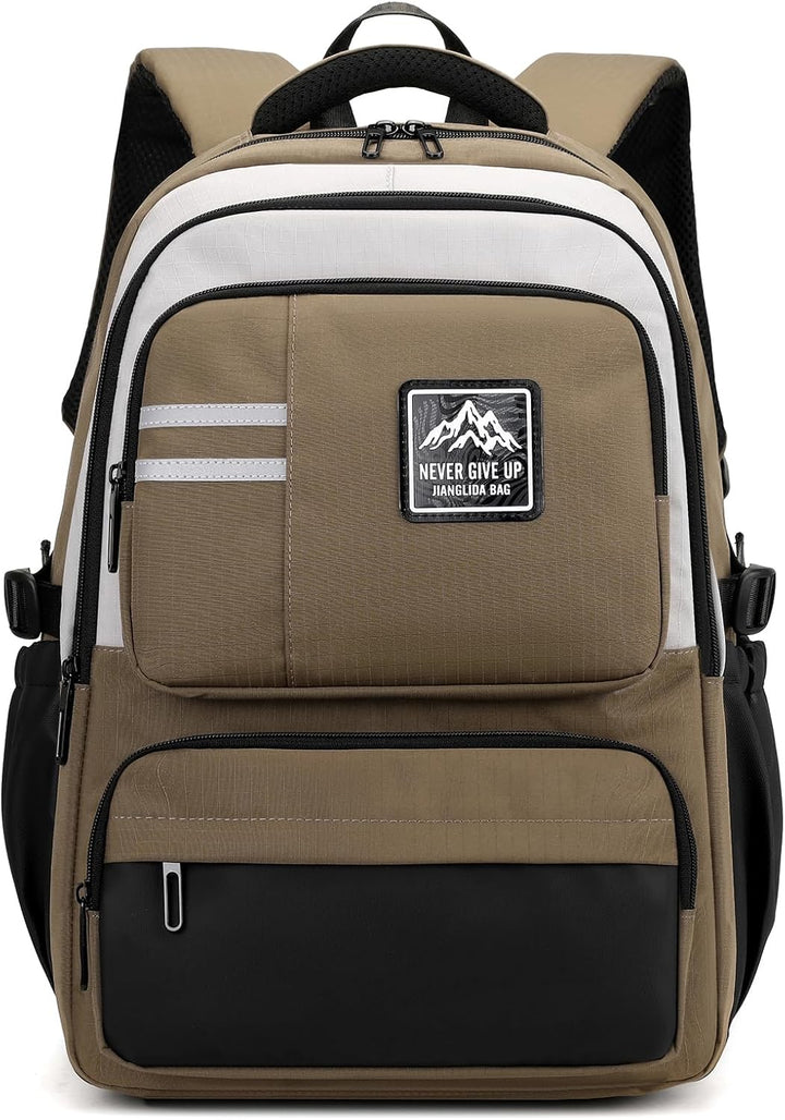 Amythe Schulrucksack Jungen Teenager, Gross Rucksack Schule Gymnasium Oberstufe, Schulranzen Robust