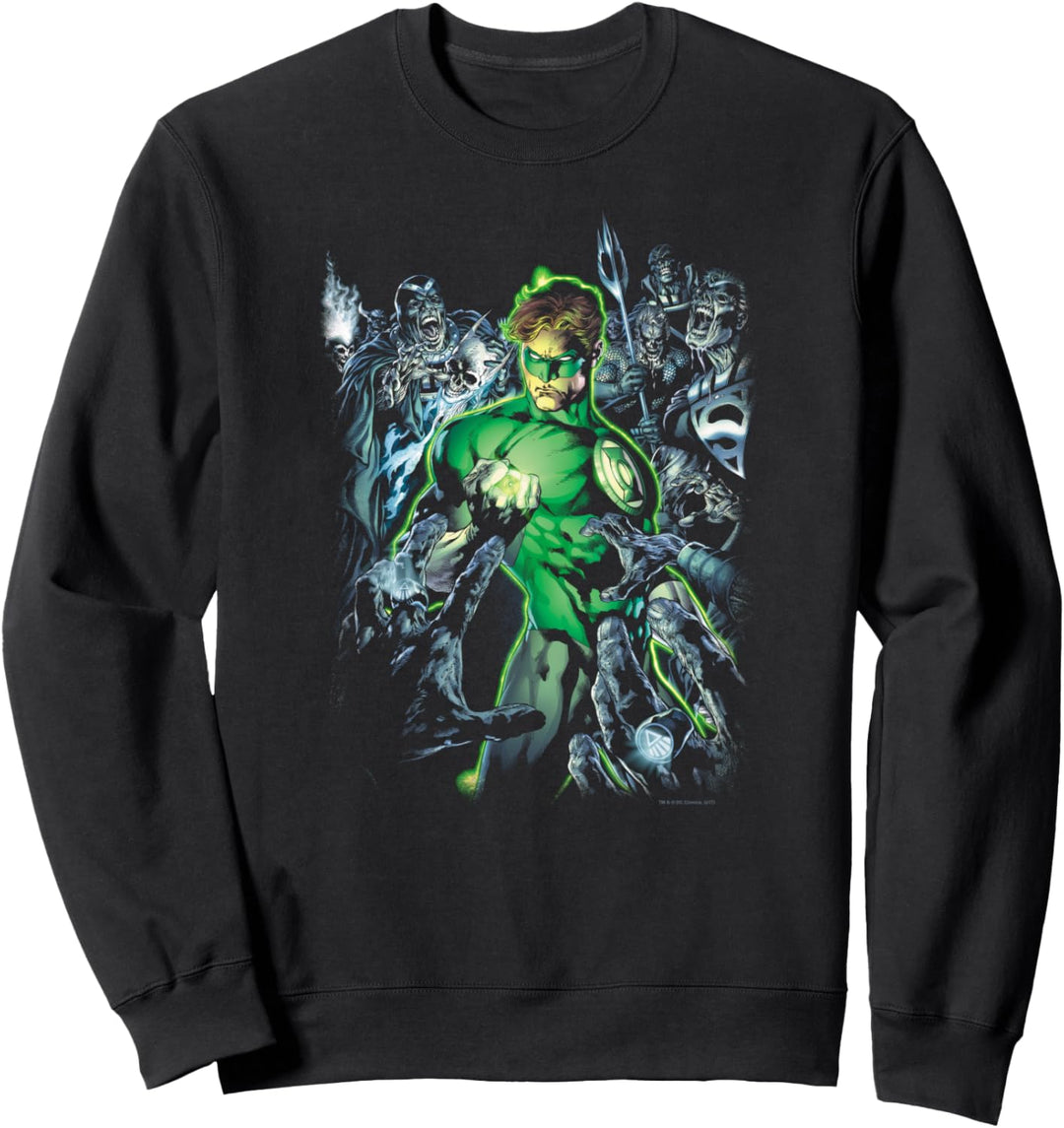 Green Lantern Surrounded By Death Sweatshirt