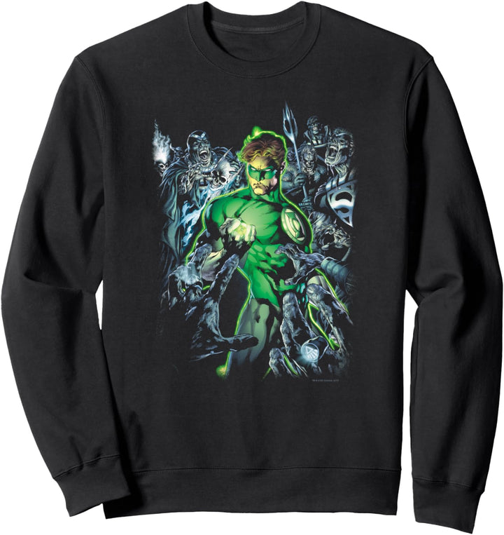 Green Lantern Surrounded By Death Sweatshirt