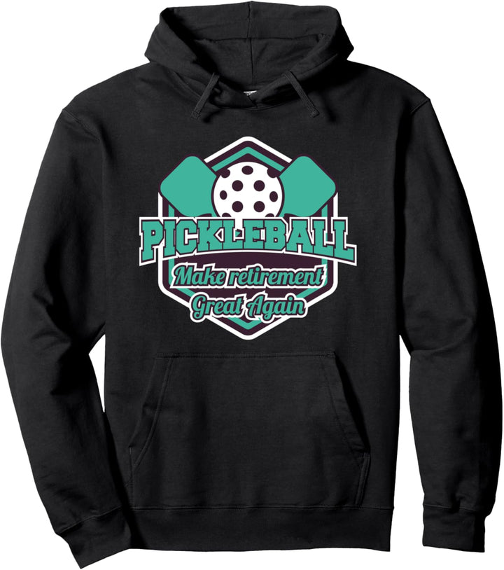 Pickleball-Spieler macht den Ruhestand wieder grossartig Pullover Hoodie